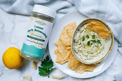 Tofu Scramble Seasoning, Lemon Herb by Country Life Natural Foods