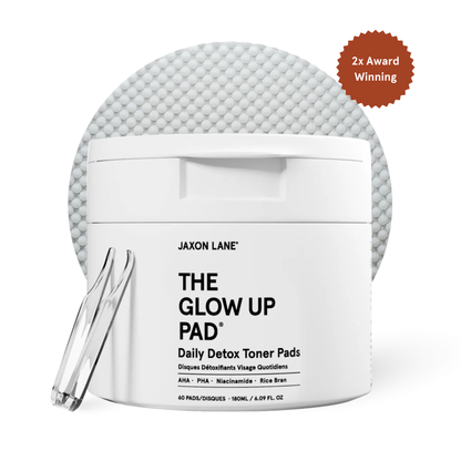 JAXON LANE tone step — Glow Up Pad - Daily Detox Toner Pad (60 Pads)