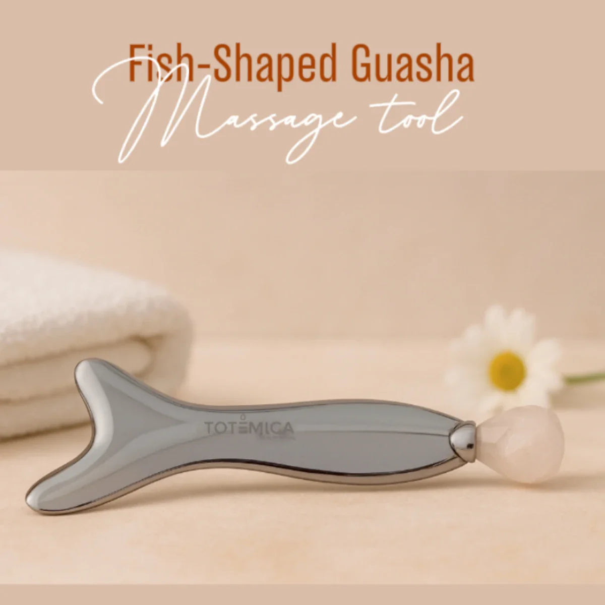 Fish-Shaped Scraping Plate by Totemica Beauty