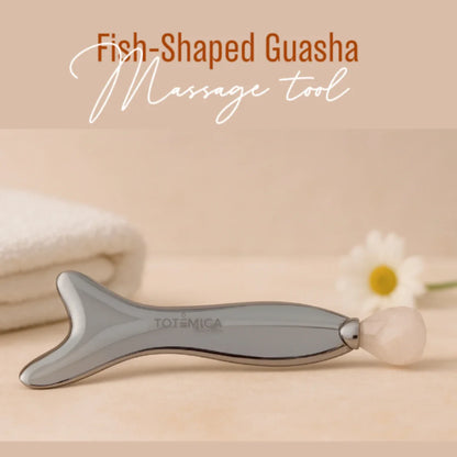 Fish-Shaped Scraping Plate by Totemica Beauty