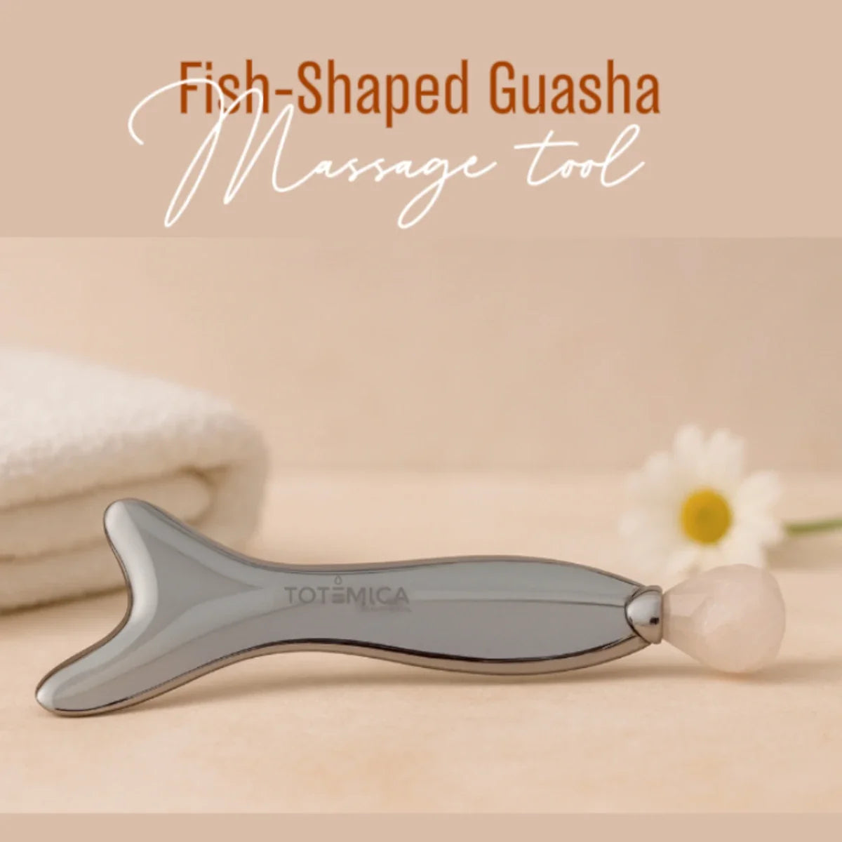 Fish-Shaped Scraping Plate  DestGlow