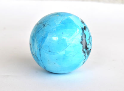 1Pc Turquoise Howlite Sphere Crystal Ball Healing Sphere