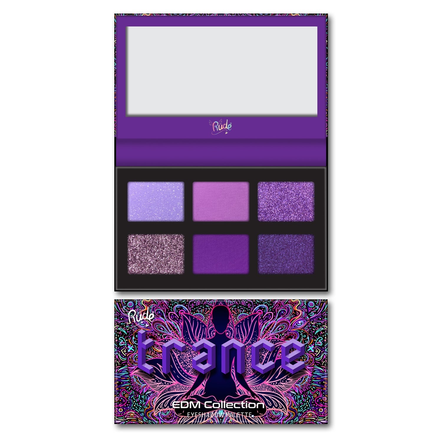 RUDE EDM Collection Eyeshadow Palette - Trance - DestGlow