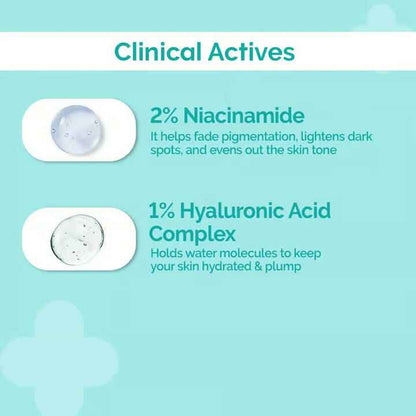 The Derma Co 2% Niacinamide High Coverage Foundation-01 Ivory - Limited Time Offer