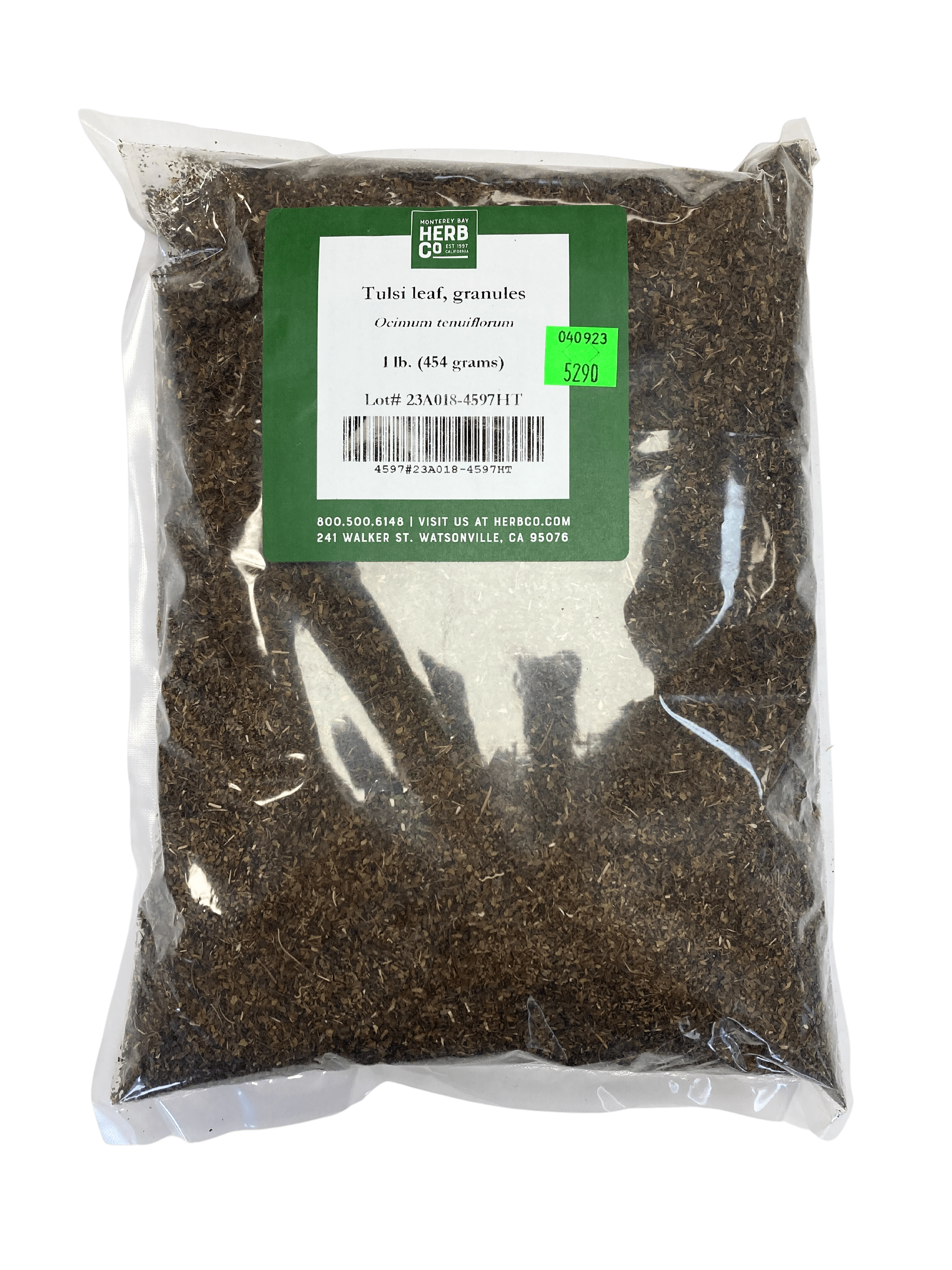 Tulsi Holy Basil Leaf, Granules by Country Life Natural Foods