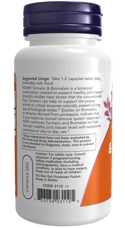 Turmeric &amp; Bromelain by Country Life Natural Foods