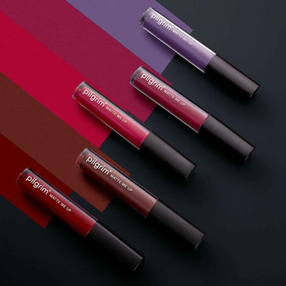 Pilgrim Liquid Matte Lipstick with Hyaluronic Acid - Kinky Pink