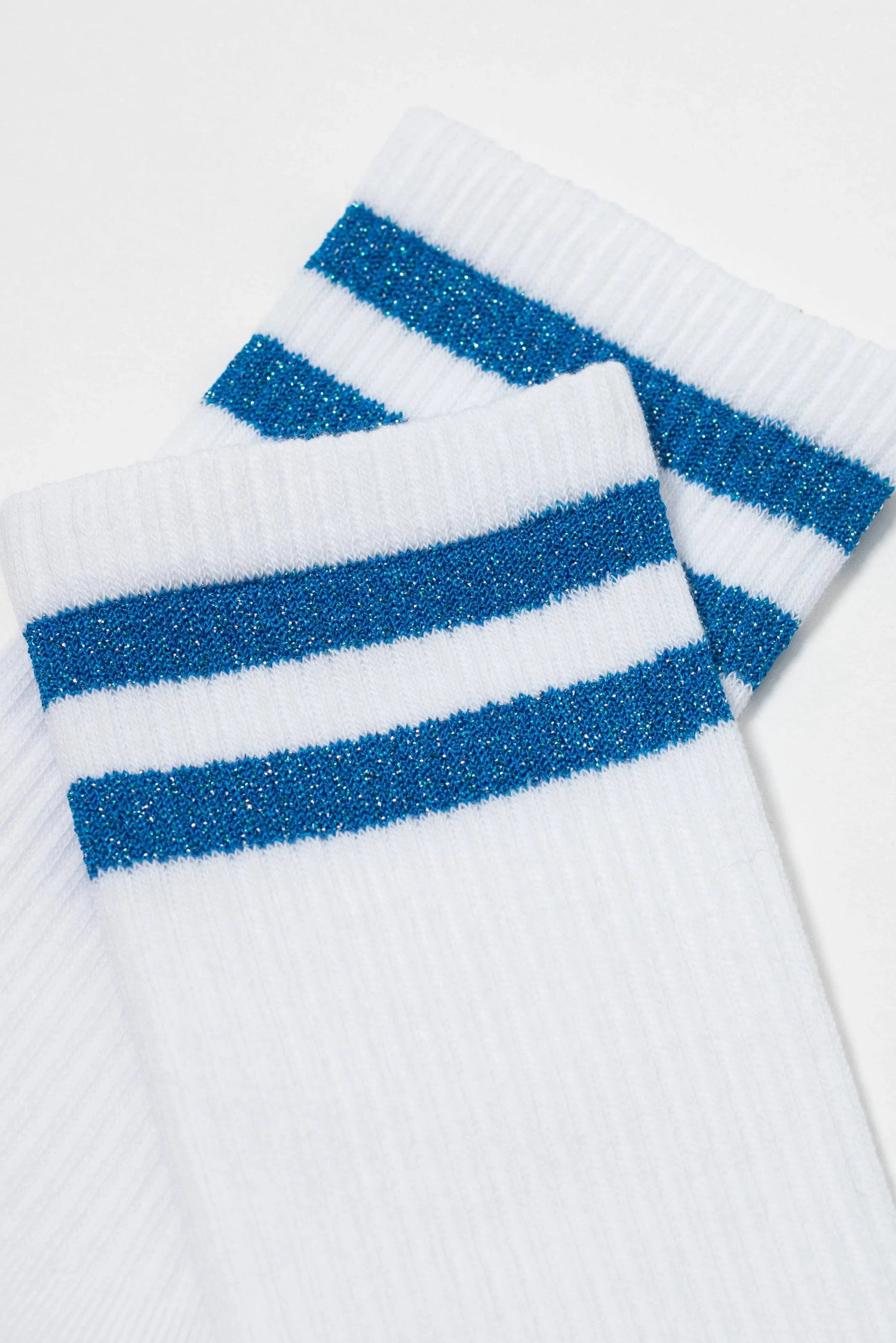 Conte Cotton Long Socks Active 157 - Lurex Stripes - DestGlow