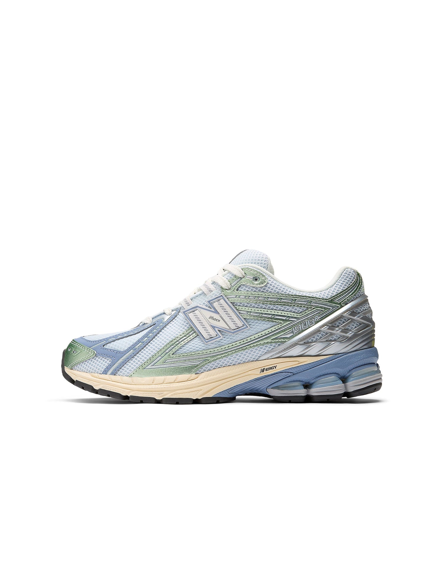 New Balance Womens 1906 Sneakers - Metallic Green by Denim Exchange