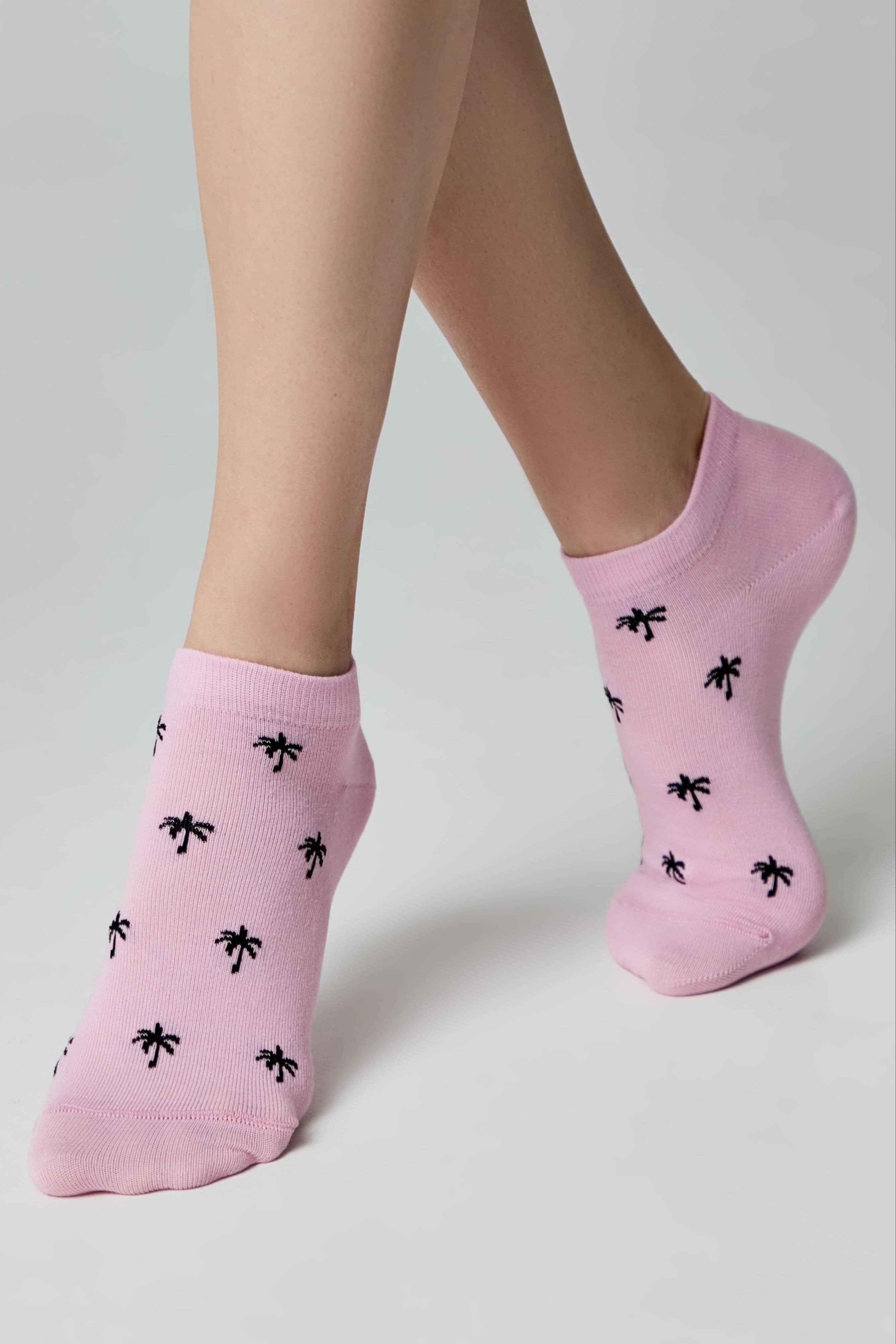 Cotton Ankle Socks Conte Active - 589 Palm Trees