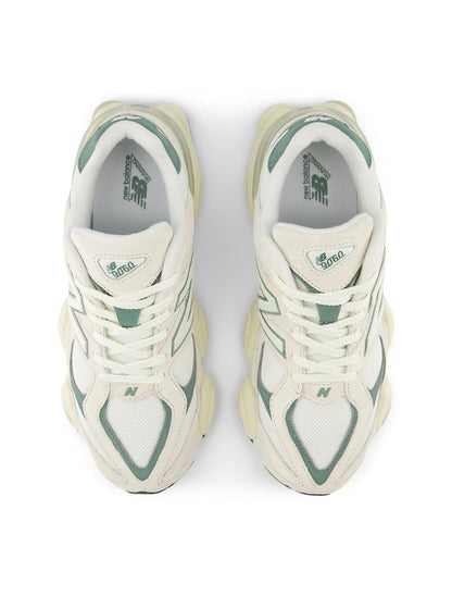 New Balance Mens 9060 Lifestyle Shoes - Beige/Green by Denim Exchange