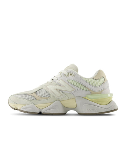 New Balance Mens 9060 Lifestyle Shoes - White/Yellow by Denim Exchange