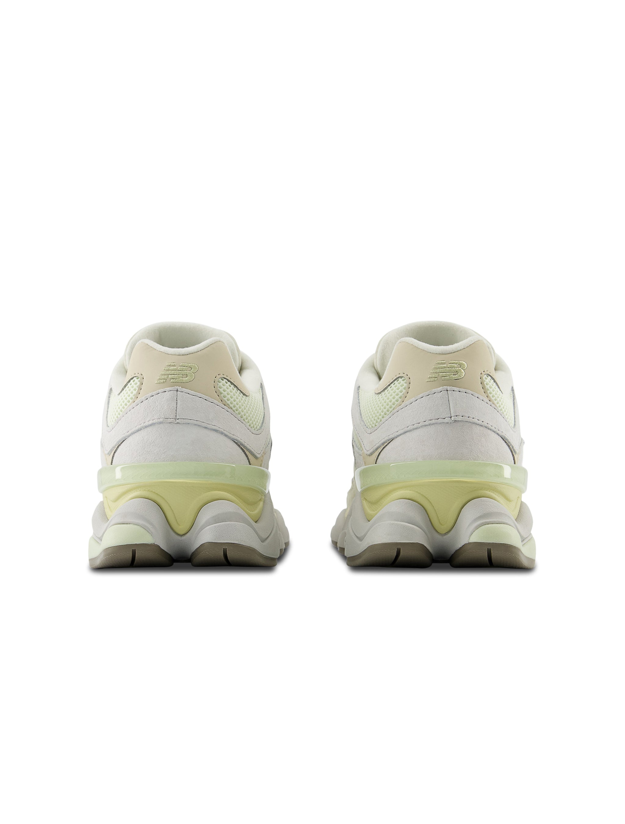 New Balance Mens 9060 Lifestyle Shoes - White/Yellow by Denim Exchange