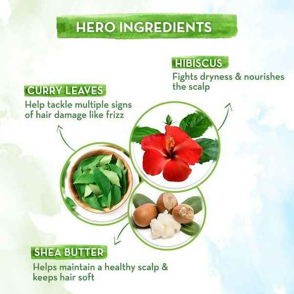 Mamaearth Hibiscus Damage Repair Conditioner With Hibiscus &amp; Curry Leaves