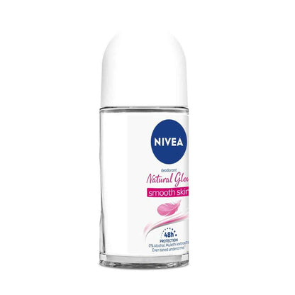 Nivea Natural Glow Smooth Skin Deodorant Roll On For Women