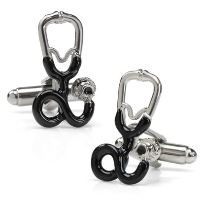 Medical Stethoscope Cufflinks by Cufflinks.com