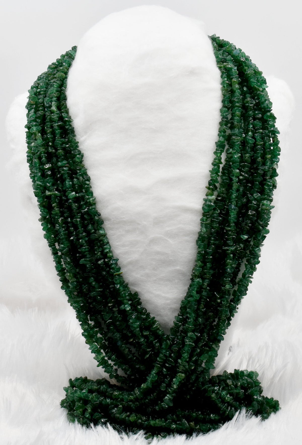 Uncut Raw Grosullar Jade Crystal Chip Beads for Necklace (Confidence and Determination )  DestGlow