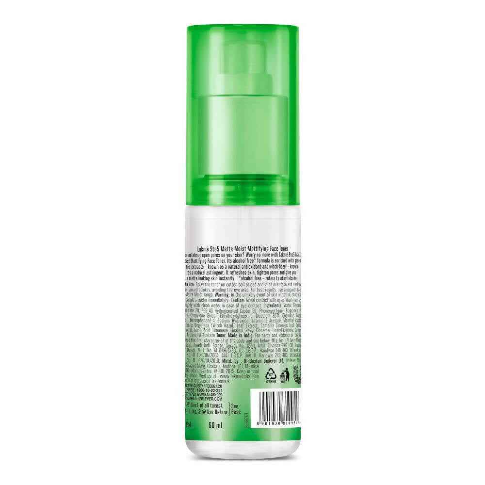 Lakme 9to5 Matte Moist Mattifying Face Toner
