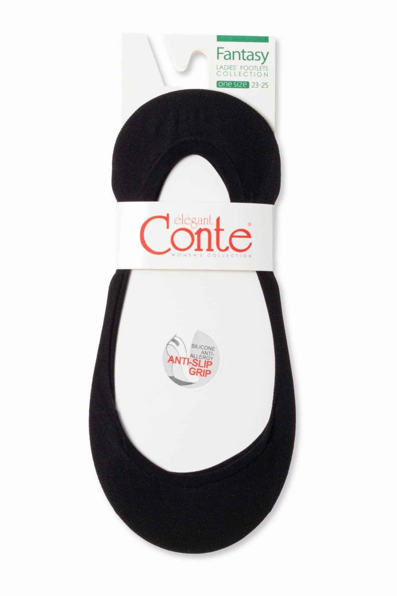 Invisible Low-Rise Footlets Conte Classic Fantasy 000