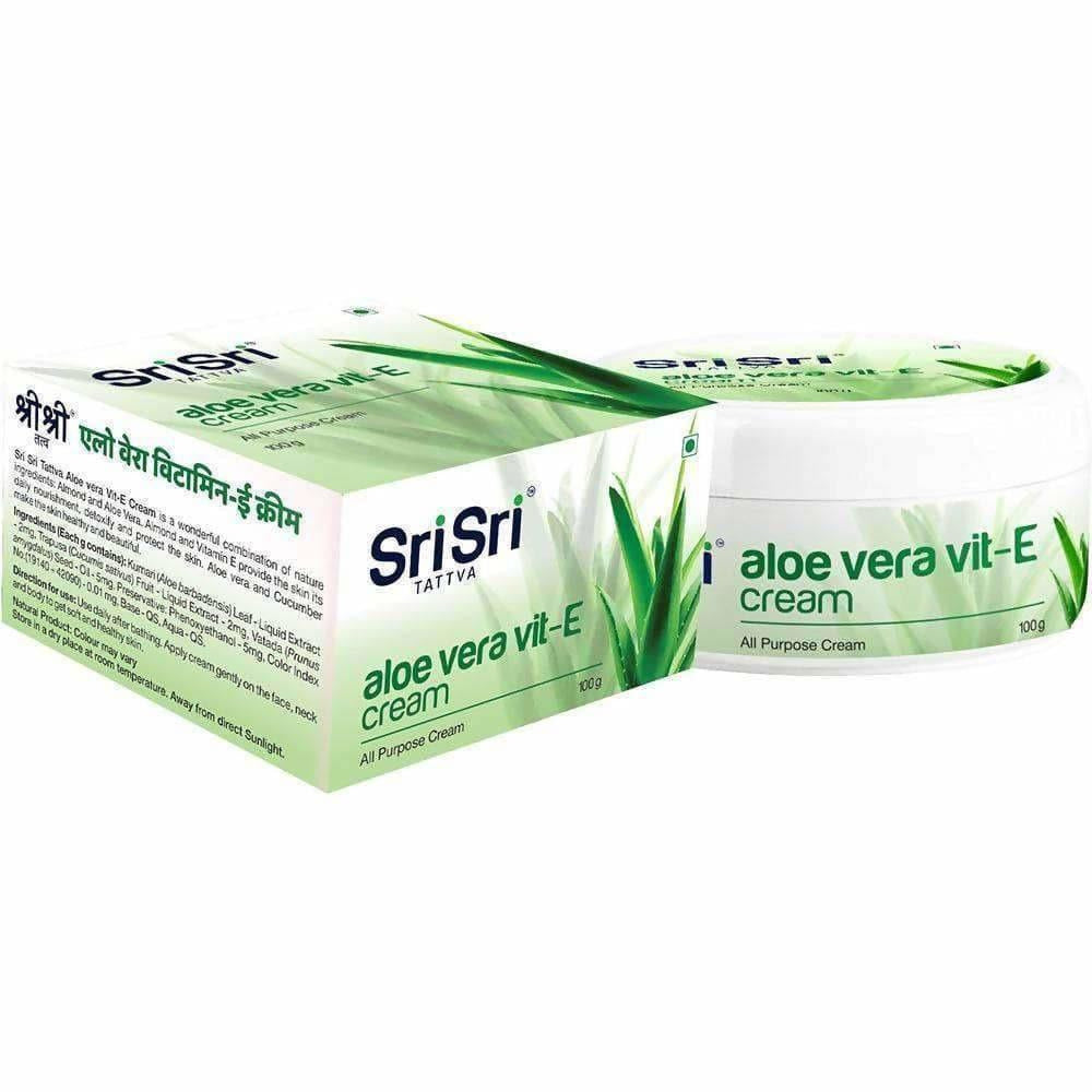 Sri Sri Tattva Aloe Vera &amp; Vit E Cream