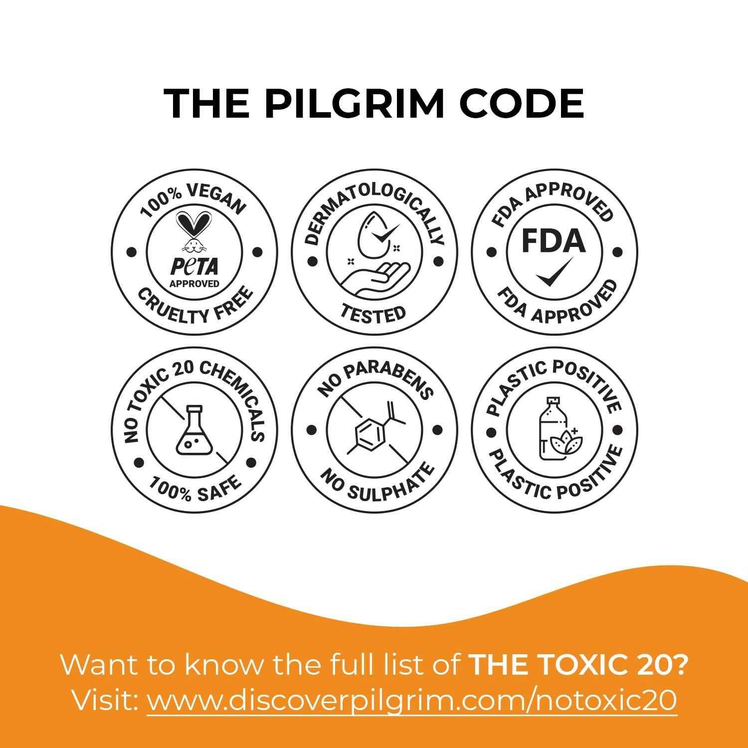 Pilgrim Vitamin C Lip Balm SPF 30 with Australian Kakadu Plum &amp; Shea Butter For Smooth Soft Lips, Soothing &amp; Hydrating Dry &amp; Chapped Lips