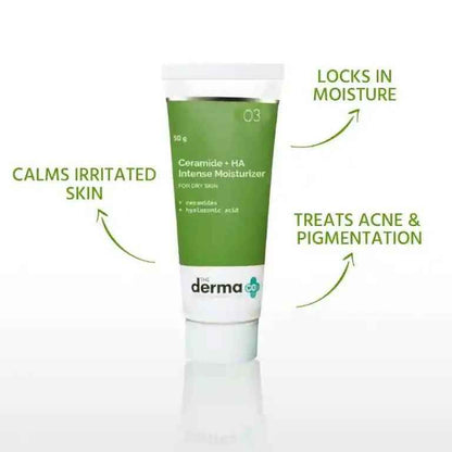 The Derma Co Ceramide + HA Intense Moisturizer for Dry Skin