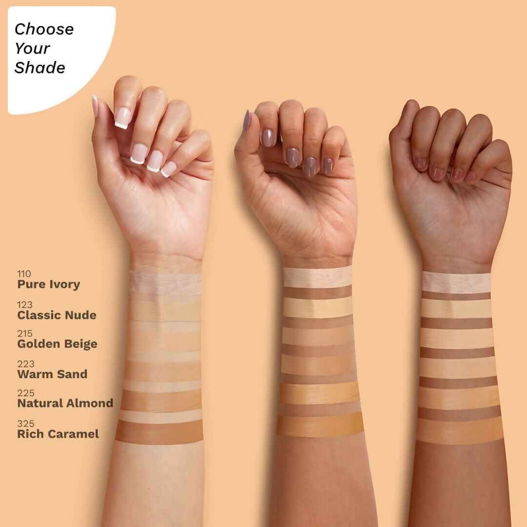 Pilgrim Dream Matte Serum Foundation With Matte &amp; Poreless All Day Coverage Lightweight - Warm Sand