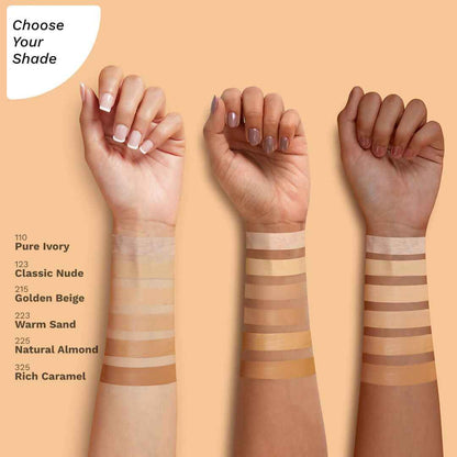 Pilgrim Dream Matte Serum Foundation With Matte &amp; Poreless All Day Coverage Lightweight - Warm Sand