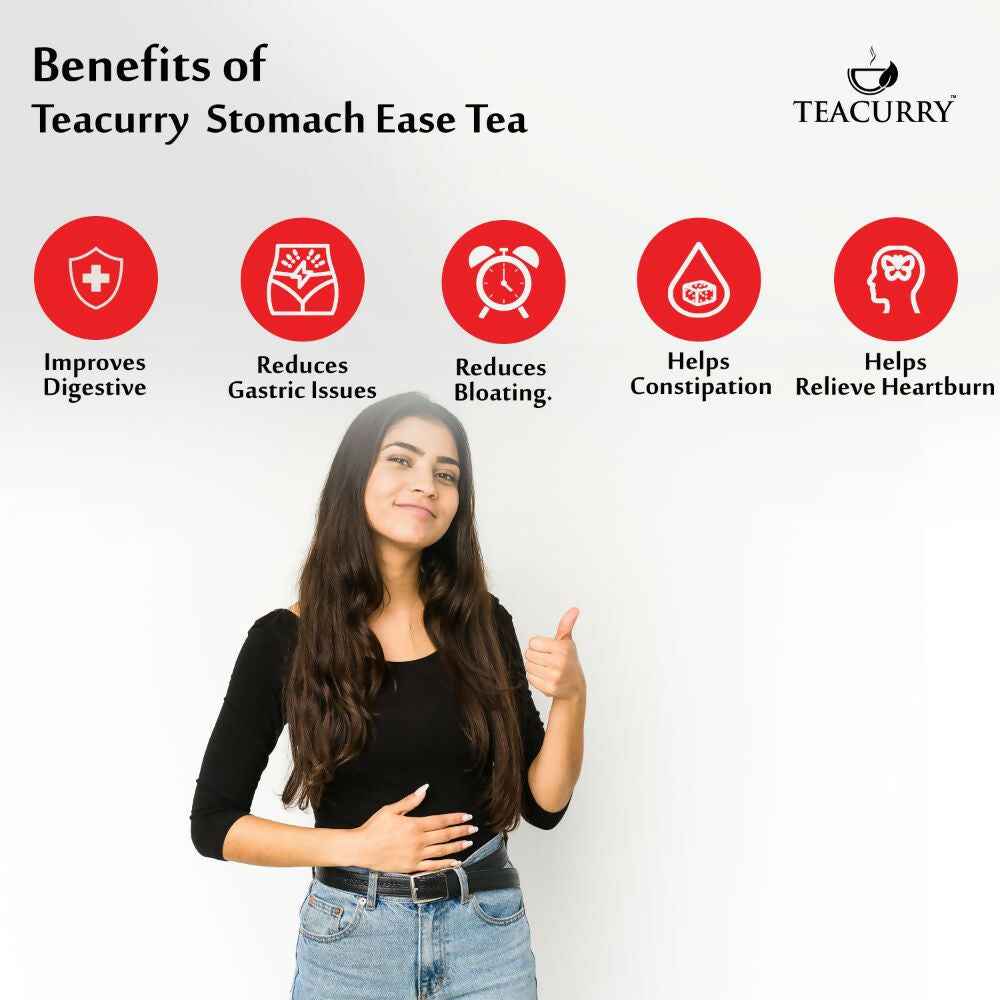 Teacurry Digestion Tea - Stomach Ease Tea