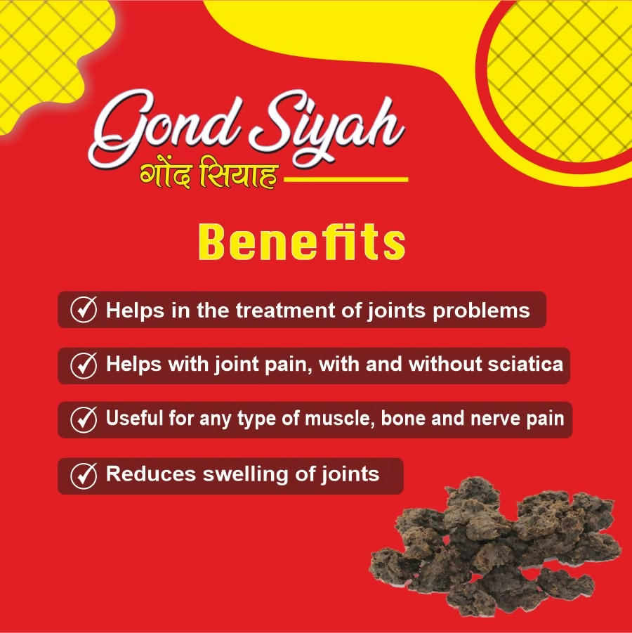 Herbal Canada Gond Siyah Powder