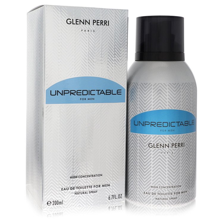 Unpredictable High Concentration by Glenn Perri Eau De Toilette Spray 6.7 oz for Men 