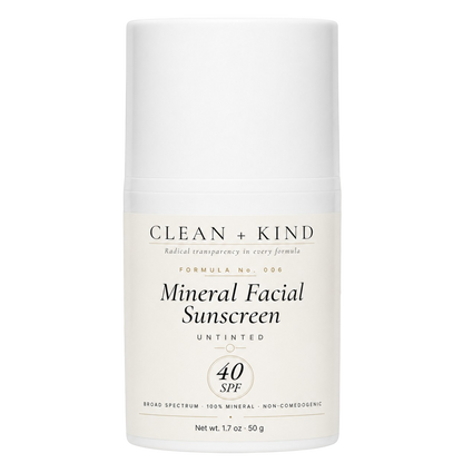 Daily Moisturizing Sunscreen – SPF 40 by Clean + Kind