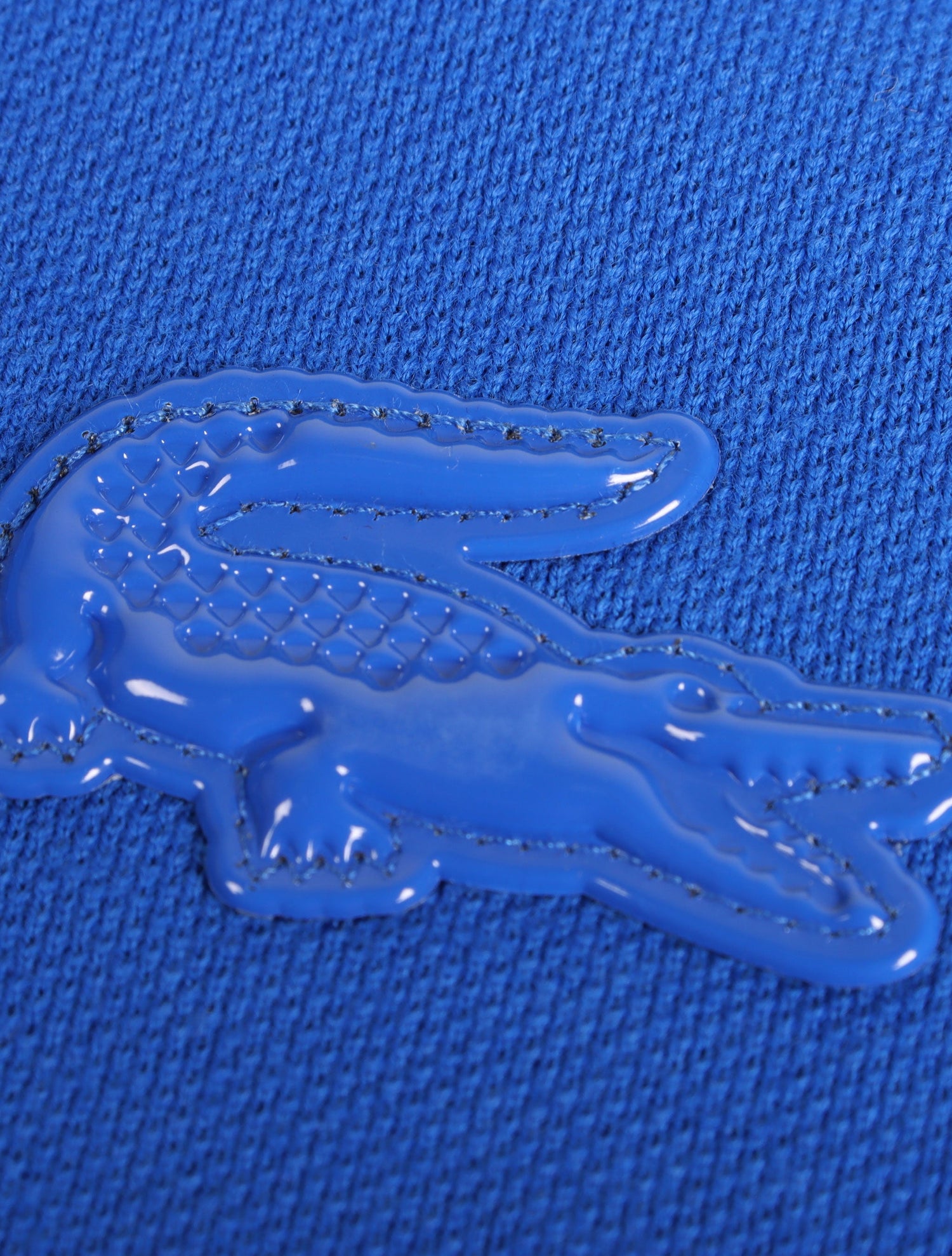 Lacoste Classic Badge Polo Shirt - Blue by Denim Exchange