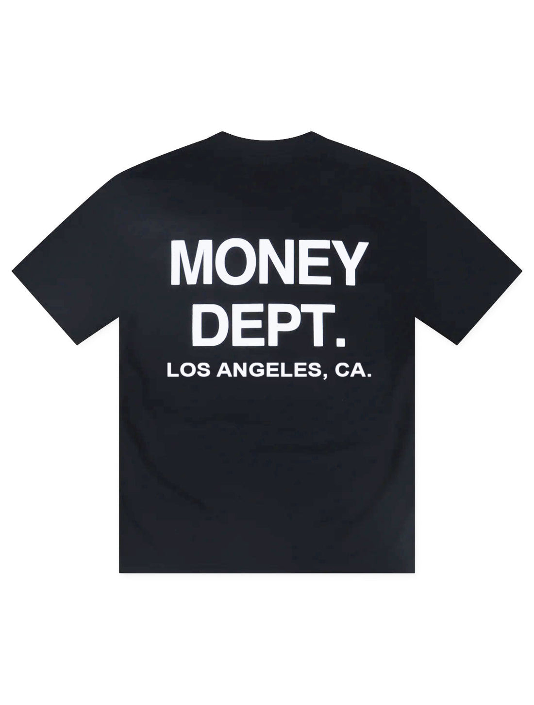 Money Dept. Los Angeles Heavyweight Tee - Black/White by Denim Exchange