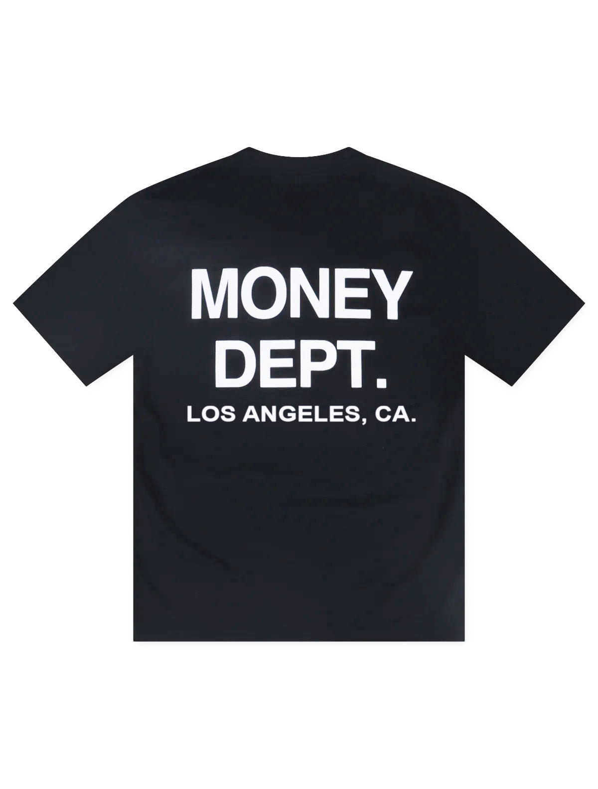 Money Dept. Los Angeles Heavyweight Tee - Black/White by Denim Exchange