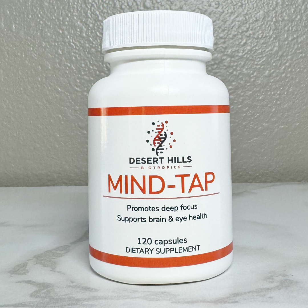 Mind-Tap Deep Focus, Memory, Cognition Boosting Capsule