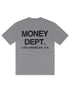 Money Dept. Graphic Tee - Grey/Black by Denim Exchange