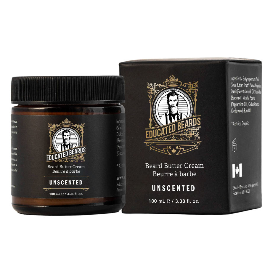 Educated Beards Unscented Beard Butter Cream 100ml by Pasteur Pharmacy