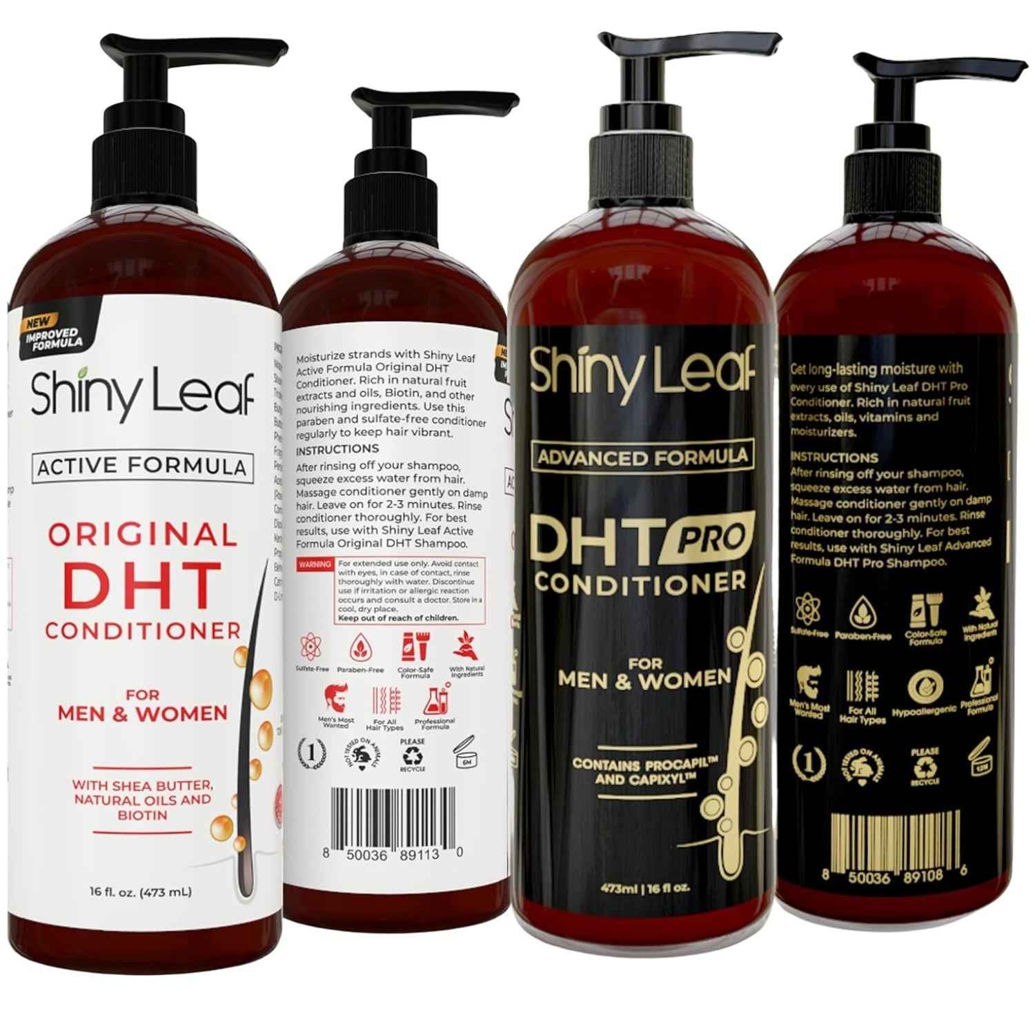 DHT Pro Conditioner and DHT Original Conditioner Bundle