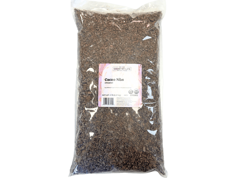 Cacao Nibs, Organic by Country Life Natural Foods
