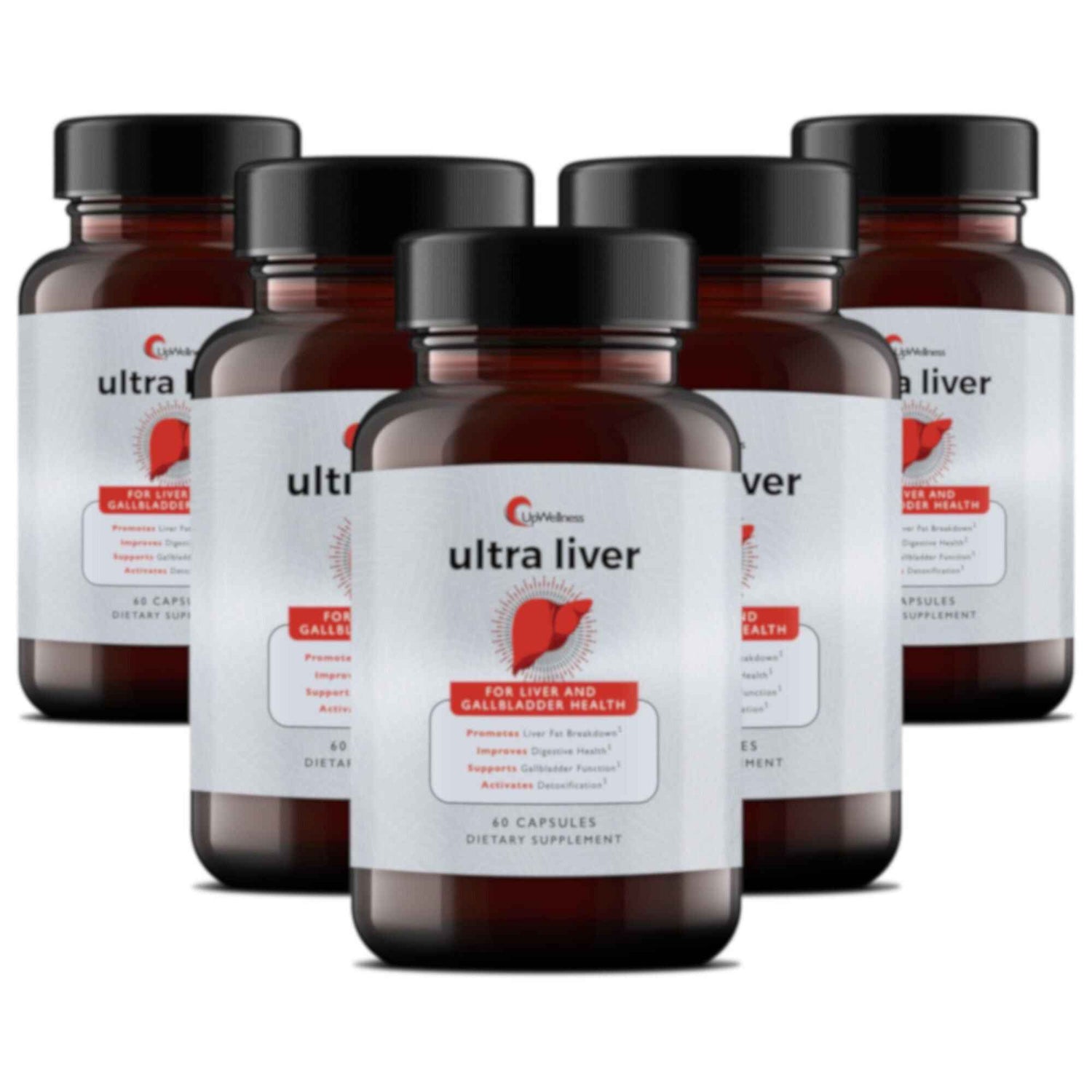 Ultra Liver Supplement for Liver Support and Gallbladder Support  60 Capsules