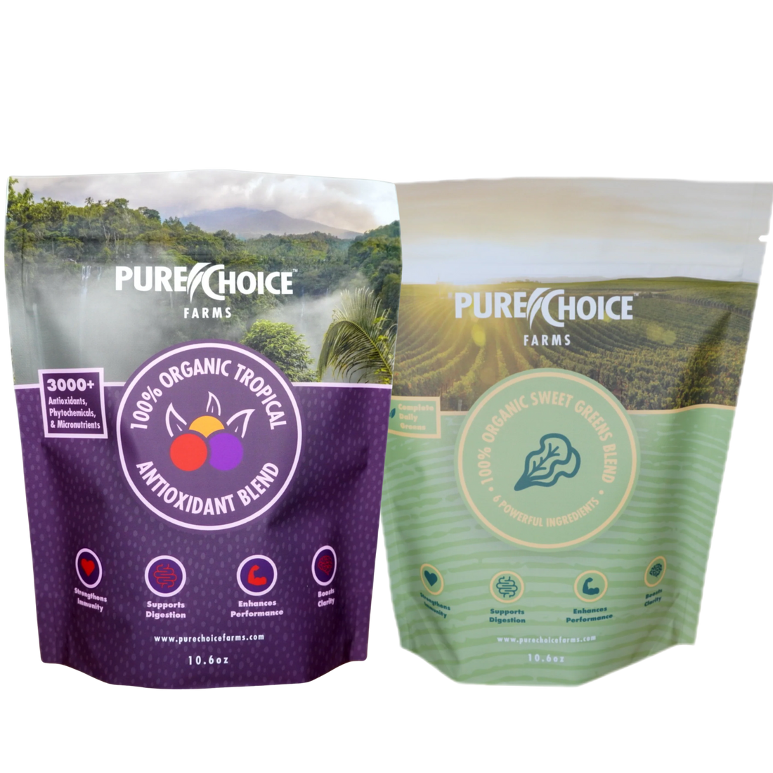 Sweet Greens &amp; Organic Tropics