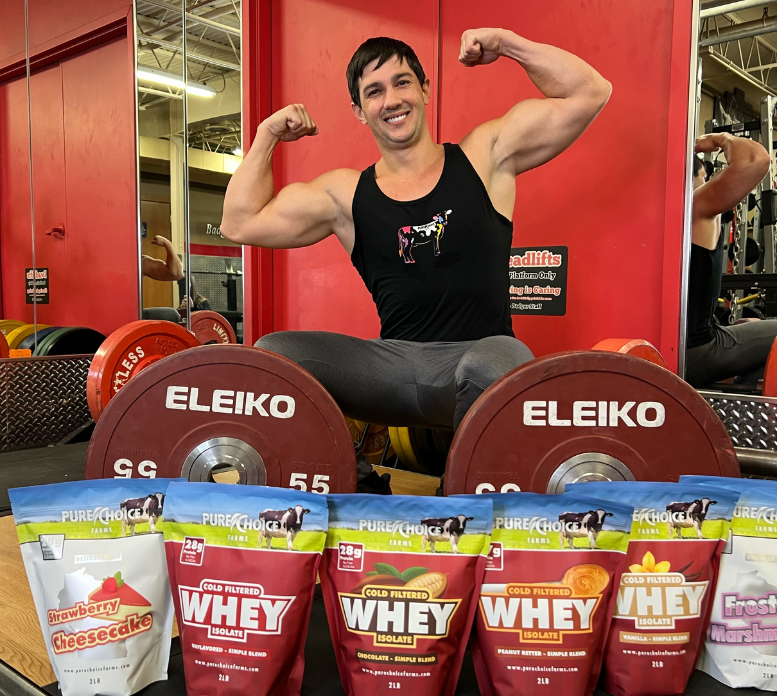 Whey Protein Isolate Flight   Try 4-5 flavors!