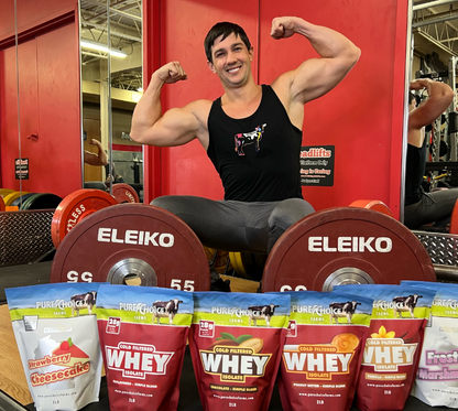 Whey Protein Isolate Flight   Try 4-5 flavors!