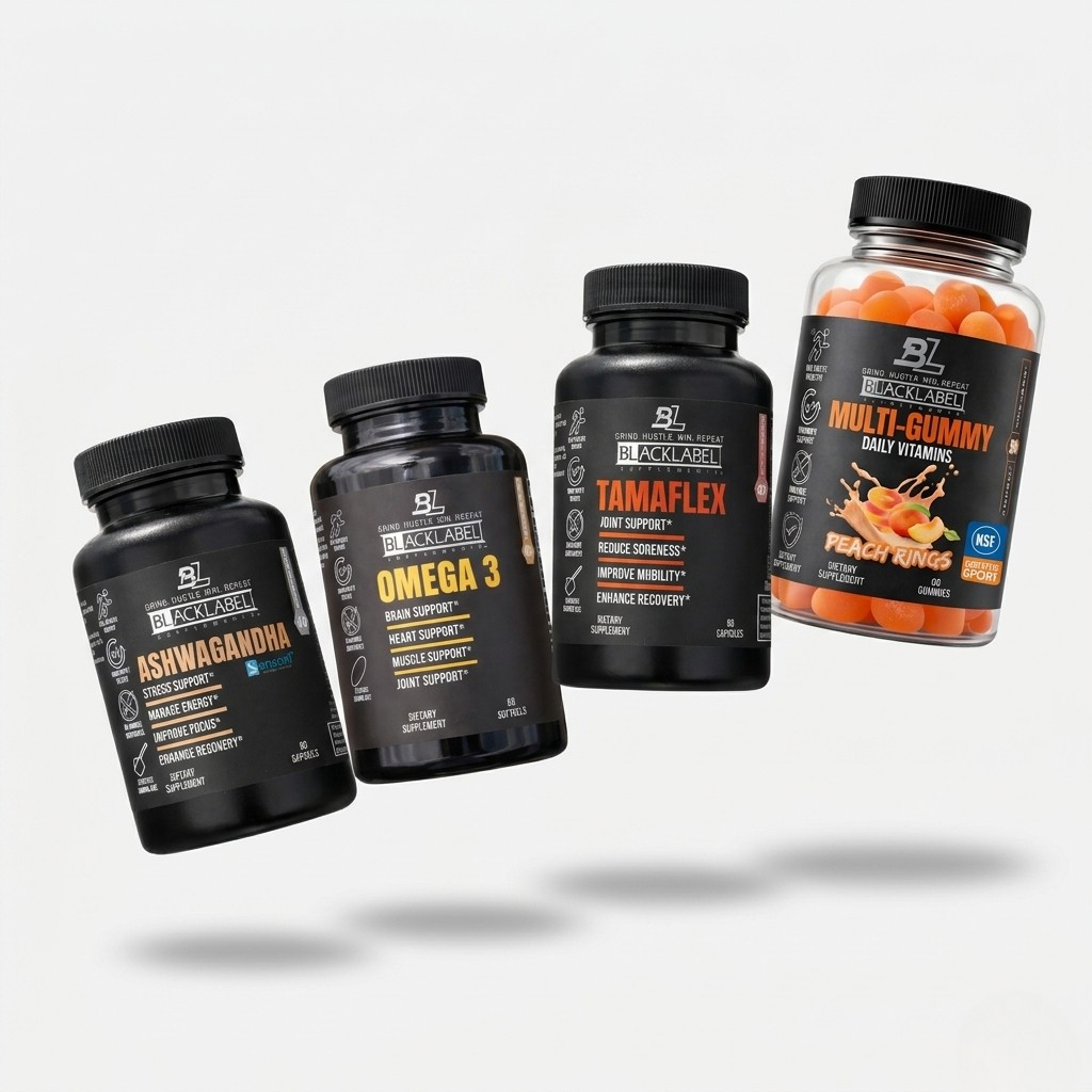 HEALTH &amp; WELLNESS STACK by BLACKLABEL Supplements
