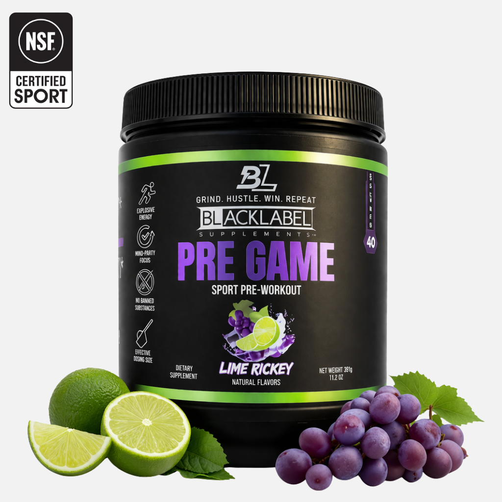 PRE GAME by BLACKLABEL Supplements