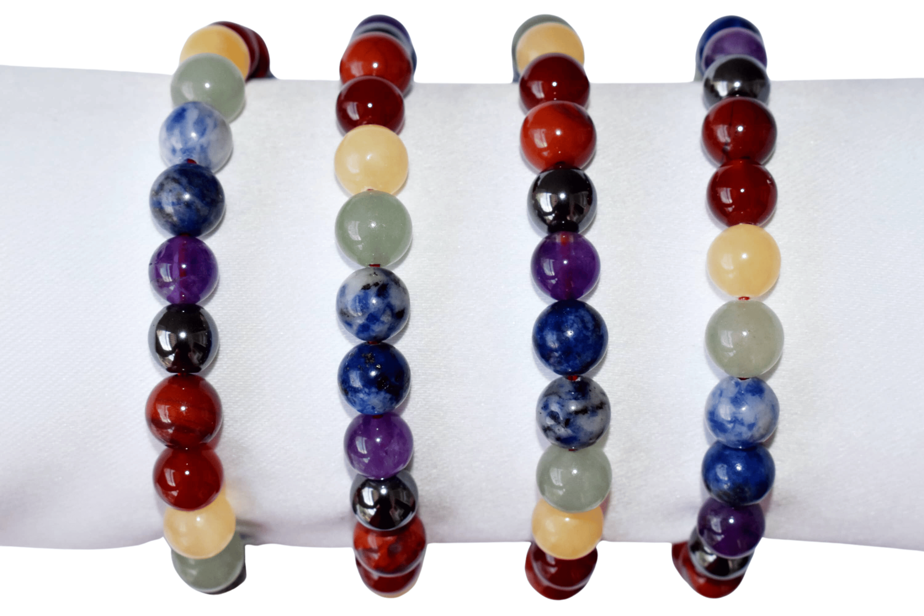 7 Chakra Bracelet, Chakra Crystals Bracelet, Yoga Reiki Healing Crystal Bracelet  DestGlow