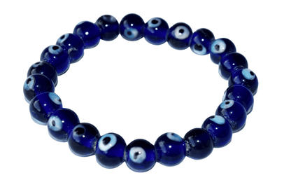 Evil Eye Bracelet, Good Luck Protection Charm, Baby Shower Gift.  DestGlow