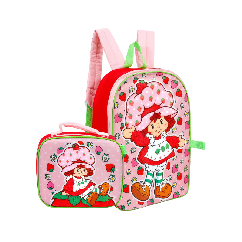 MOCHILA  strawberry shortcake con lonchera  DestGlow