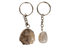Smokey Quartz Key Chain, Gemstone Keychain Crystal Key Ring (Purification and Grounding)  DestGlow